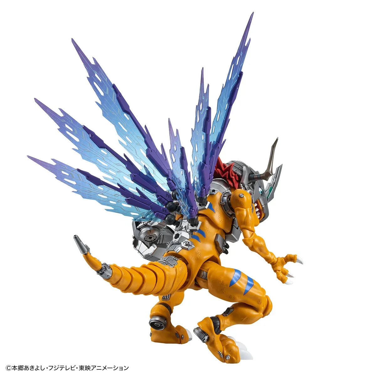 In Stock BANDAI Figure-rise Standard Amplified Digimon Adventure METALGREYMON (VACCINE) Anime Action Figures Assembly Model Toy