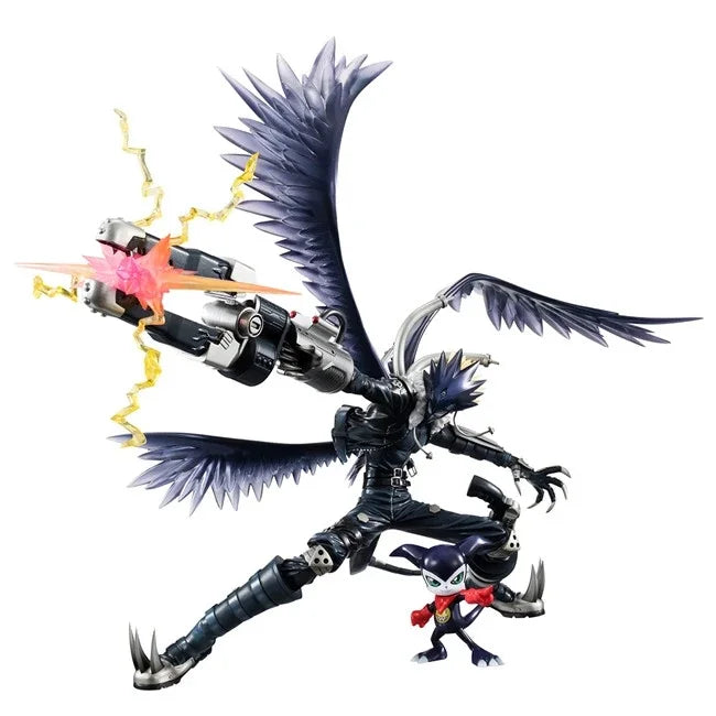 In Stock Megahouse G.E.M.Series Digimon Tamers Beelzebumon Impmon New Original Anime Figure Model Toy Action Figures Collection