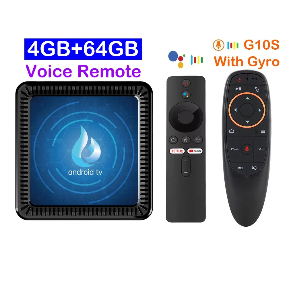 Smart TV Box Q17 Android 14 Allwinner H313 Google Assistant Bluetooth5.4 Dual Wifi 4GB 8GB 32GB 64GB 128GB Very Fast Set Top Box