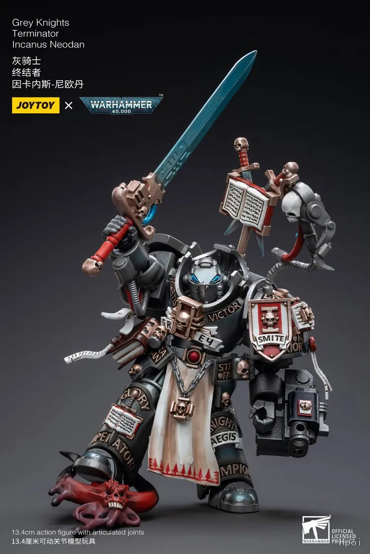 【UA】JOYTOY  Warhammer 40K  Scale 1/18  Action Figures Grey Knights Terminator Incanus Neodan  Models Toys Gifts