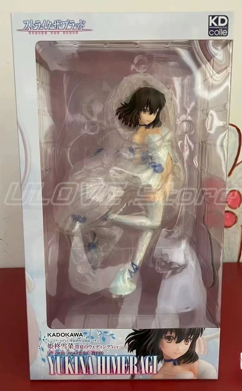 In Stock Original KADOKAWA KDcolle STRIKE THE BLOOD Himeragi Yukina Anime Figures Models Collection Gifts Toys