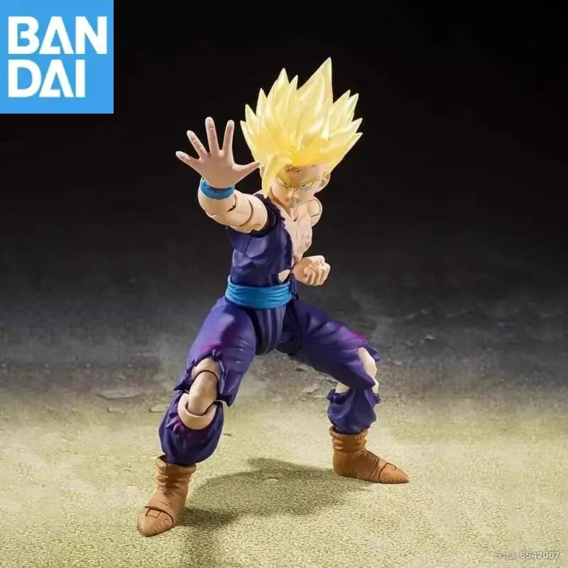 Bandai S.h.figuarts Dragon Ball Super Saiyan 2 Son Goku Son Gohan Exciusivb Edition Action Figur Model Collector Toy Gift