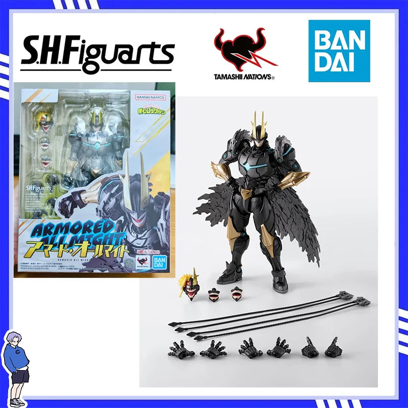 Bandai S.H.Figuarts Armored All Might My Hero Academia Tamashii Web Limited Vorbestellung Lieferung April 2026 Actionfiguren Modell Geschenk