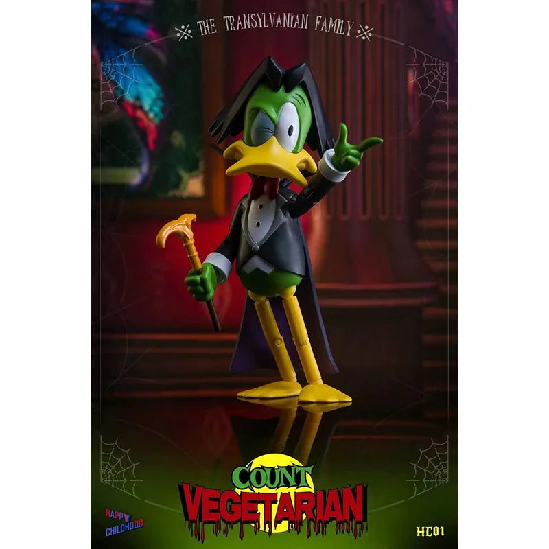 In Stock Original Happy Childhood HC01 Count Duckula Anime Action Collection Figures Model Toys