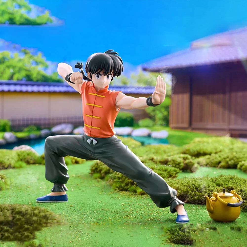 100%original Kotobukiya Saotome Ranma Anime Figure Action Figure Model Decoration Collection Series Gifts Toys