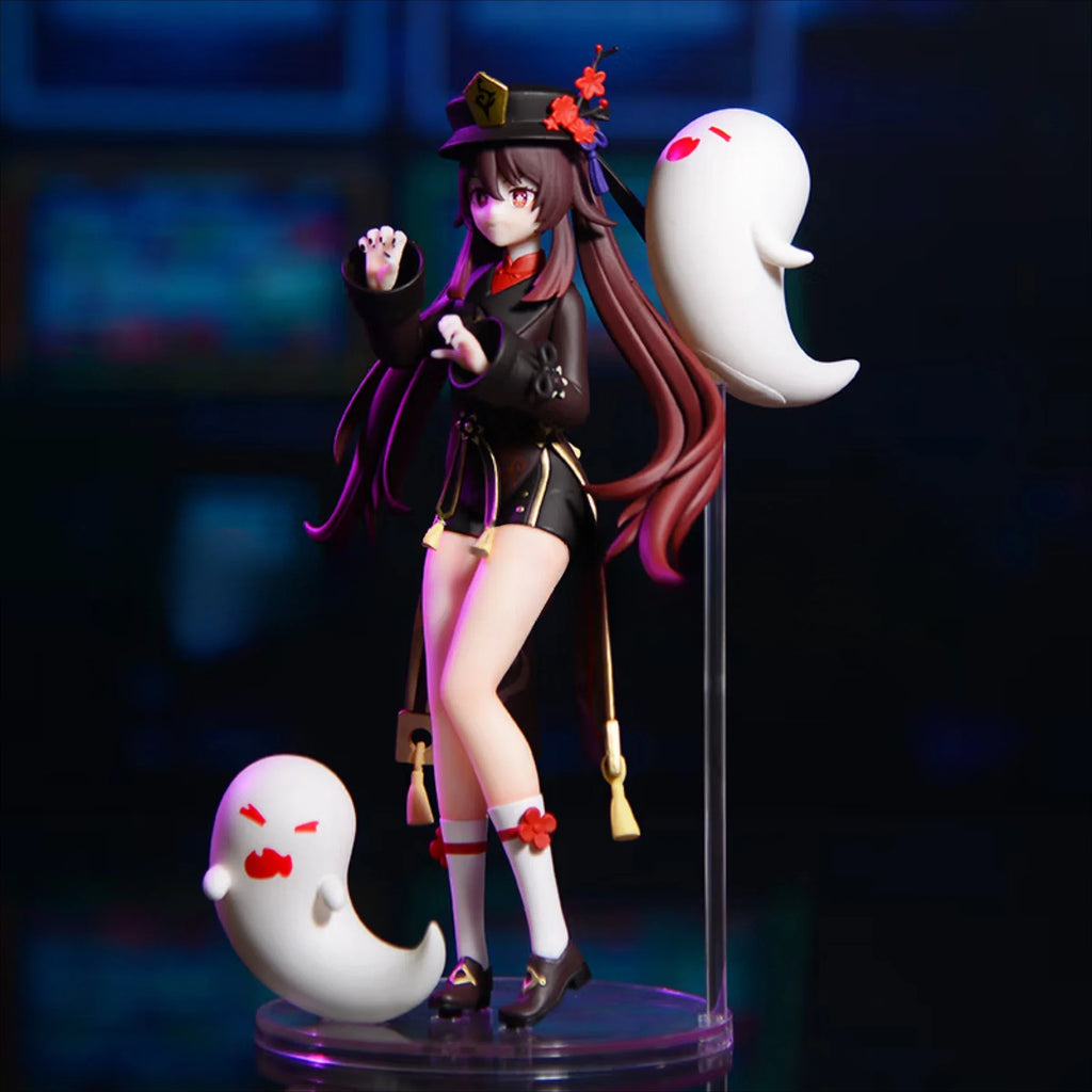 Anime Genshin Impact Kawaii Standing Posture Desktop Decoration Children's Halloween Gifts Action Figure Collection Model Toy