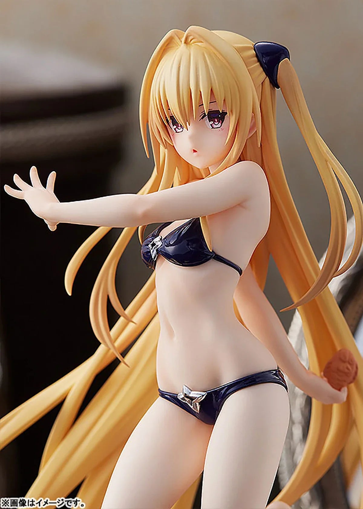 Original Genuine Max Factory Prepainted Pop Up Parade To LOVEru Darkness Konjiki No Yami H=185mm Anime Character Figure Model
