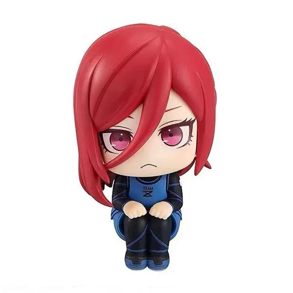 10CM Q Version Blue Lock Anime Figure sagi Yoichi Chigiri Hyoma Nagi Seishiro Figures Collection Model Decoration Figurine Toys
