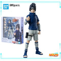 Bandai Original Genuine S.H.Figuarts Naruto Uchiha Sasuke Ninja Prodigy of The Uchiha Clan Bloodline 13.5cm Model Toy Figures
