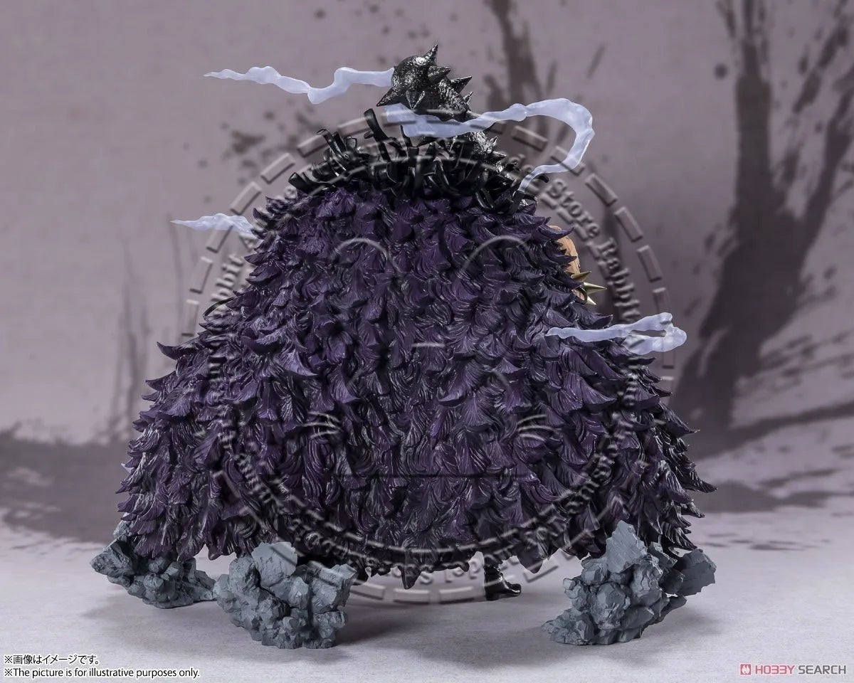 In Stock Original Genuine Bandai Statue Figuarts Zero ONE PIECE Kaido Metal Parts Translucent Effect  Collectible