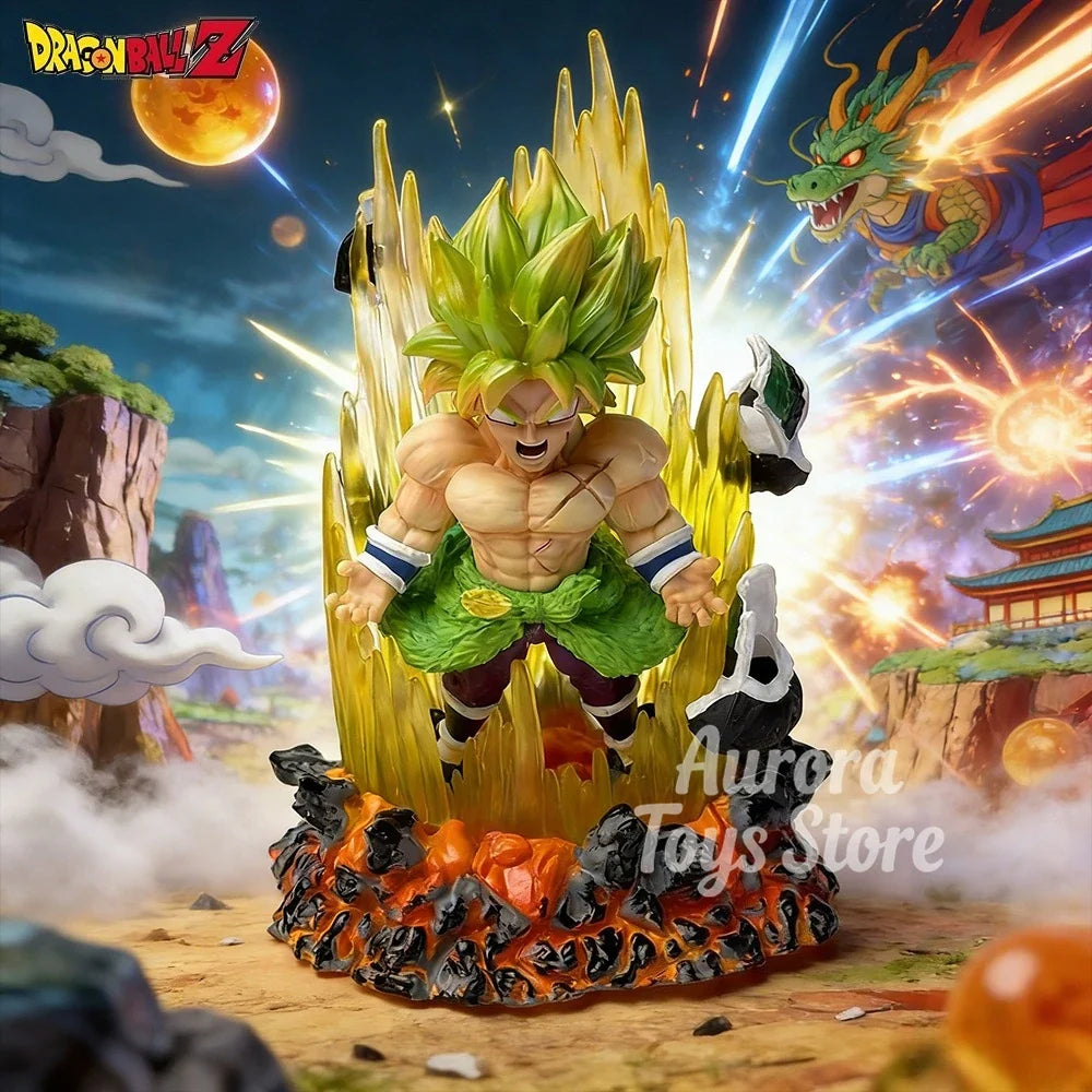 14.5cm/5.71in Anime Dragon Ball Z Figure Broli Action Figures Pvc Desktop Ornamen Collection Model Toys Gifts