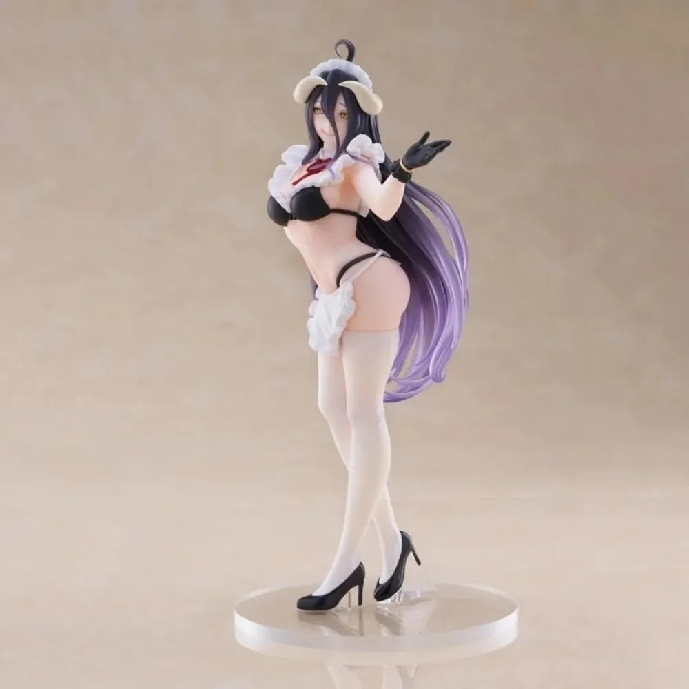In Stock TAITO Original Genuine Anime Overlord IV Albedo Coreful Figure Maid Ver 14cm Collections Models Toy Coreful Figure Gift