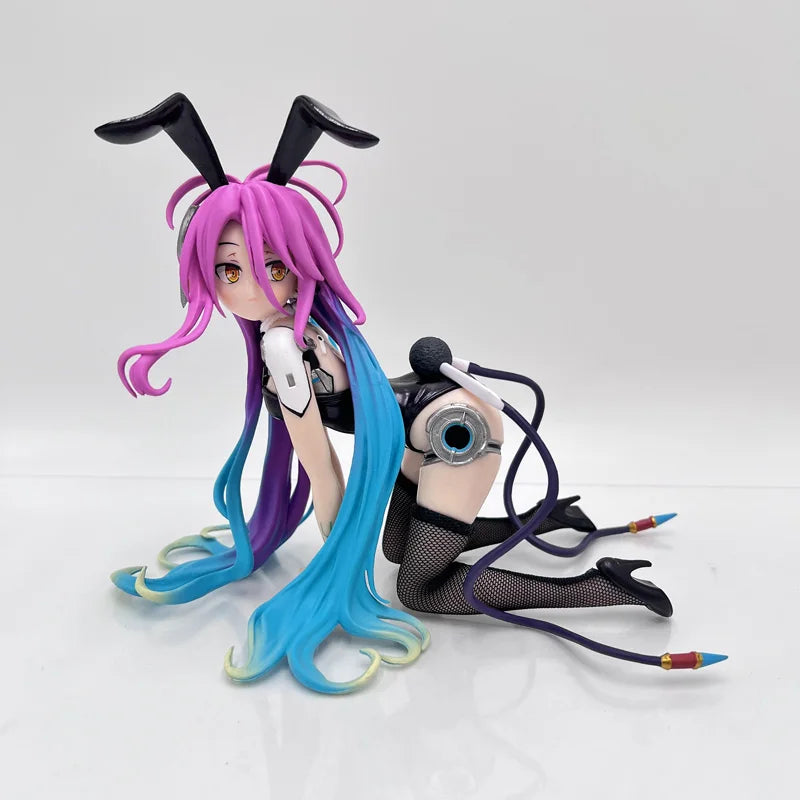 16cm No Game No Life Anime Figure Kotobukiya Shiro Action Figure Shiro Jibril Fairy Shampoo Figurine Adult Collectible Model Toy