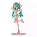Original Sega Luminasta Hatsune Miku Swimsuit Concept Art Pvc Model Doll Ornament Collection Toy Gift For Friends