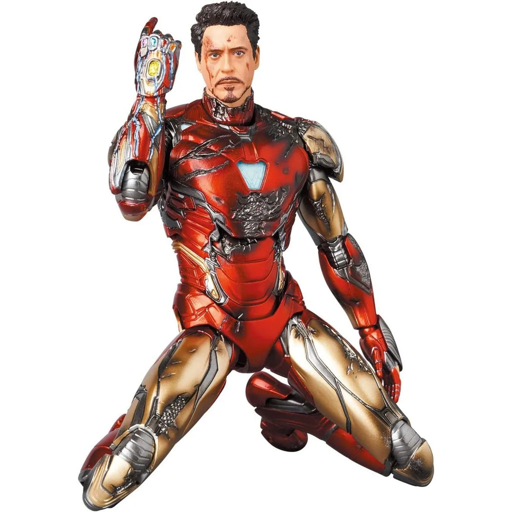 MEDICOM TOY Original MODEL KIT MAFEX INFINITY WAR IRON MAN MARK 85 195 Anime Action Figure Model Toys  Model Gifts For boys