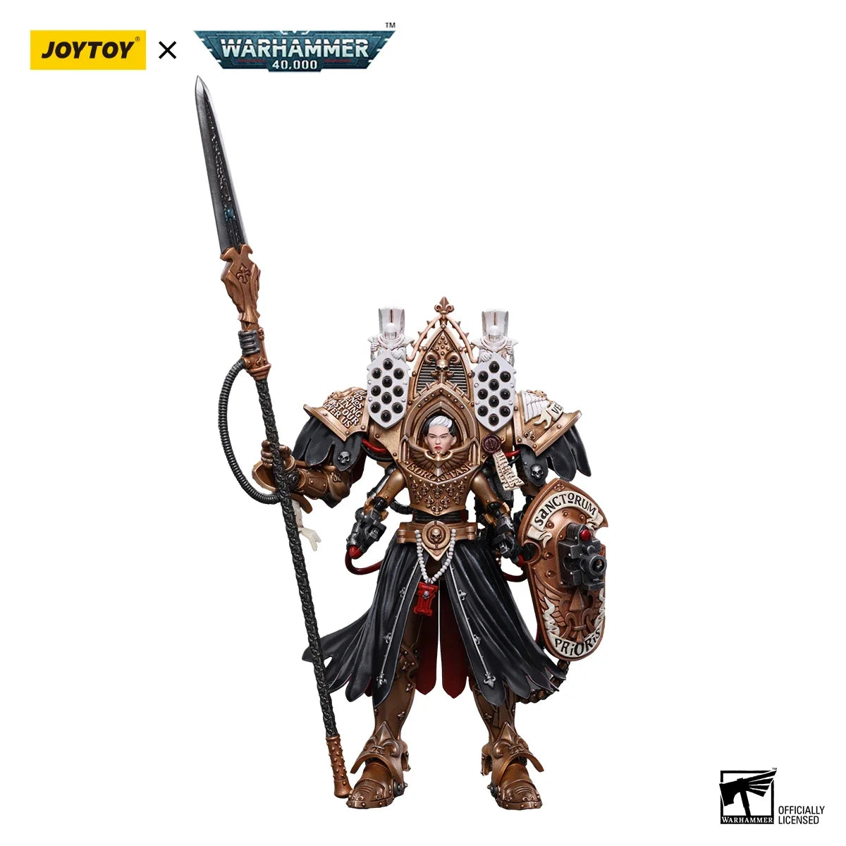 [IN STOCK]JOY TOY Warhammer 40K 1/18 Action Figure Adepta Sororitas Abbess Sanctorum Morvenn Vahl Anime Military Model