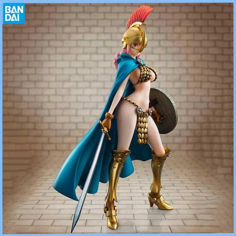 Bandai Genuine MegaHouse ONE PIECE Rebecca Anime figure Movable toy Anime Peripheral Action Figures Doll for Collectors