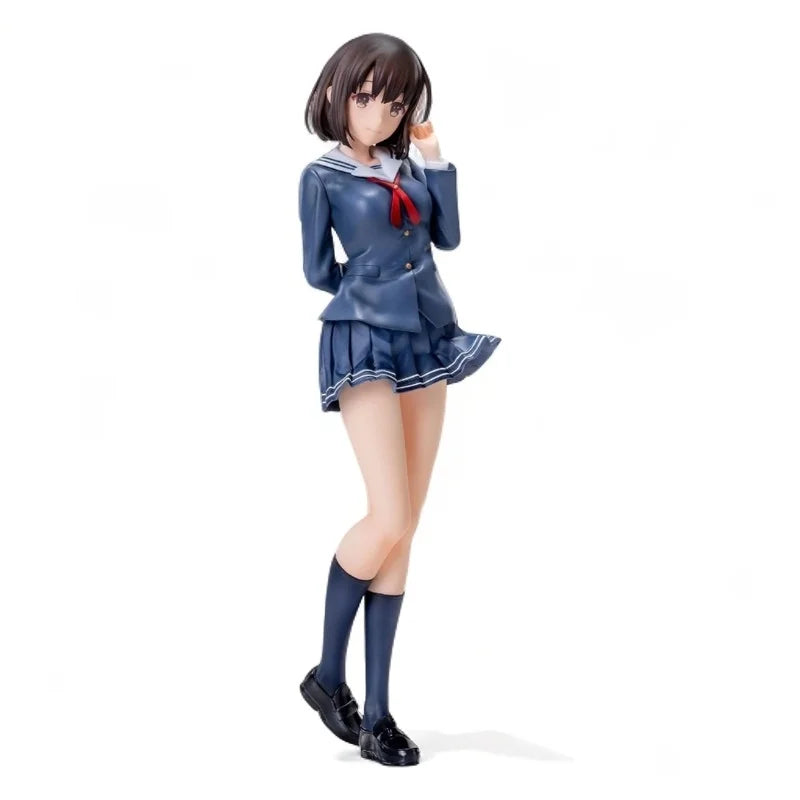Aki Toyama School orm Ver. Figure SEGA Desktop Model Anime Game Collectible Toy 220mm PVC Static Proportion Model