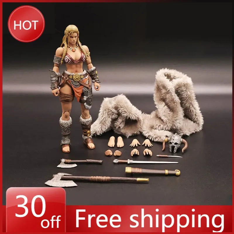 Pre-sale XesRay Fight for Glory 1/12 Action Figure Combatants 2025 Event Exclusive Gold Hildr Anime Model  Holiday Gifts Toys