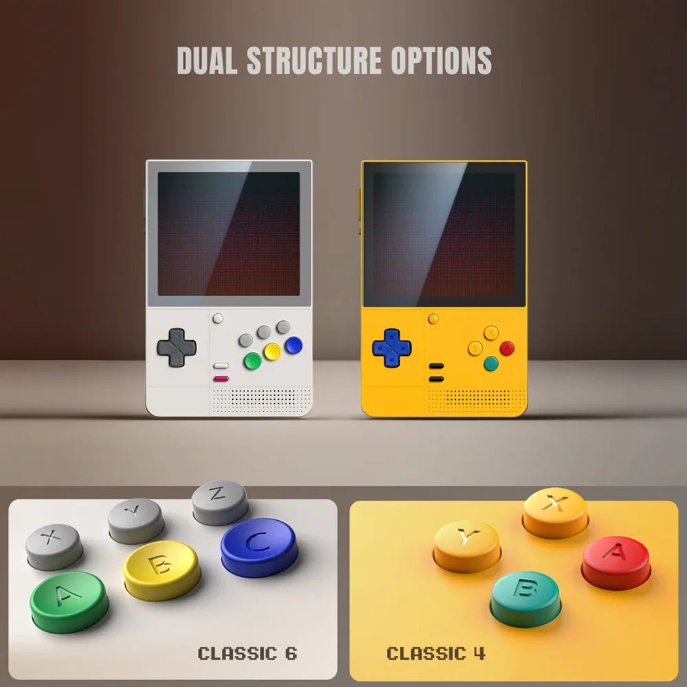 Reebolnic Retroid Pocket Classic Handheld Game Console 3.92Inch Screen 6GB 128GB G1 Gen2 Video Game Console RP Classic Boy Gifts