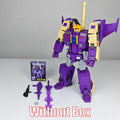 DX9 Transformation D08 25cm Bliztwing Lightning Gewalt Three-transformation Aircraft Tank Animation G1 Action Doll Model Robot