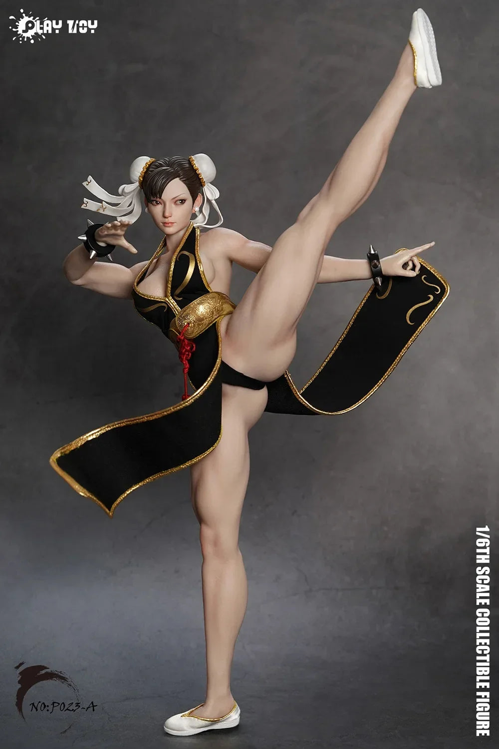 In Stock PLAY TOY P023 1/6 Scale FIGHTER Girl Chun-Li Fighting Goddess 2.0 Collection 12" Action Figure Full Set Model Toys