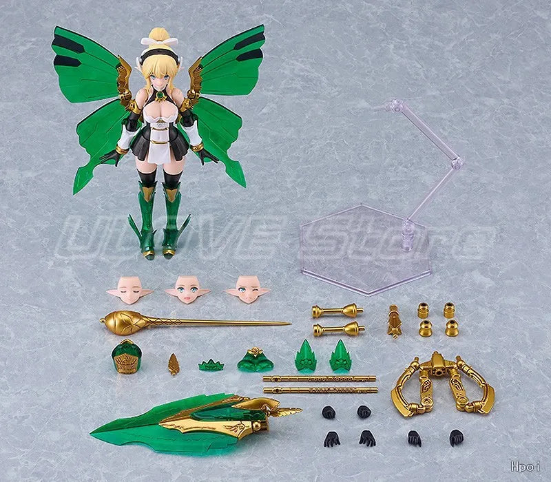 Original Max Factory PLAMAX GP-08 Sin Elf Knight Princess Alu Fina Action Figure Model