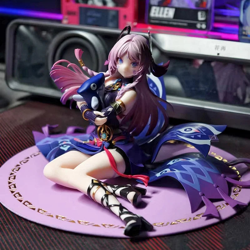 [in Stock] Genshin Impact Anime Toy Citlali Obsidian Granny Figurine Model Collection Decoration Ornament Gift