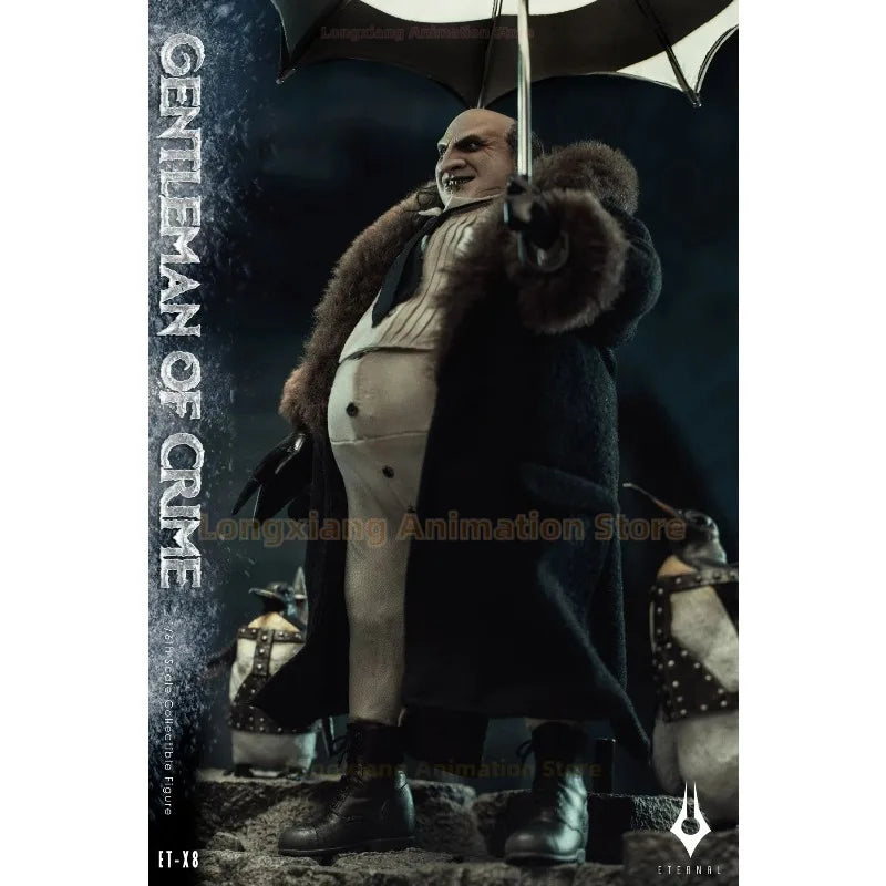 24-hour Shipping  ETX8 1/6Collectible Toys The Penguin Gotham Gentleman Villain Criminal Full Set 12inch Action Figure Model Toy