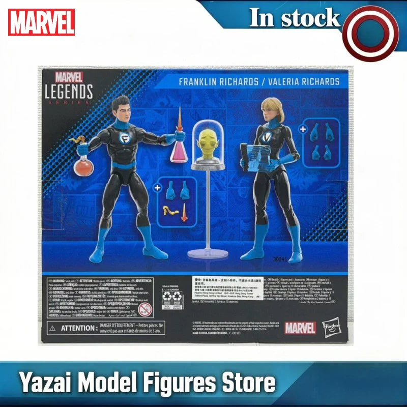 Original Marvel Legend Series Fantastic Four Franklin Richards / Valeria Richards Actionfiguren Spielzeug Modell Geschenk