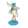 13cm Hatsune Miku Anime Figure Miku Dance Swan Lake Action Figure Pvc Ko Model  Desktop Cute Collection Girl Toy Gift