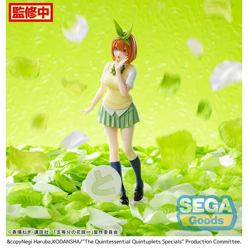 SEGA Luminasta The Quintessential Quintuplets Nakano Ichika Nino Miku Yotsuba Itsuki PVC 20CM Anime Action Figures Model Toy