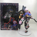 27CM Anime Fate/Grand Order Mash Kyrielight Figure 1/7 Grand New Year Kimono Dress Up Model Toy Gift Collection Action Figure