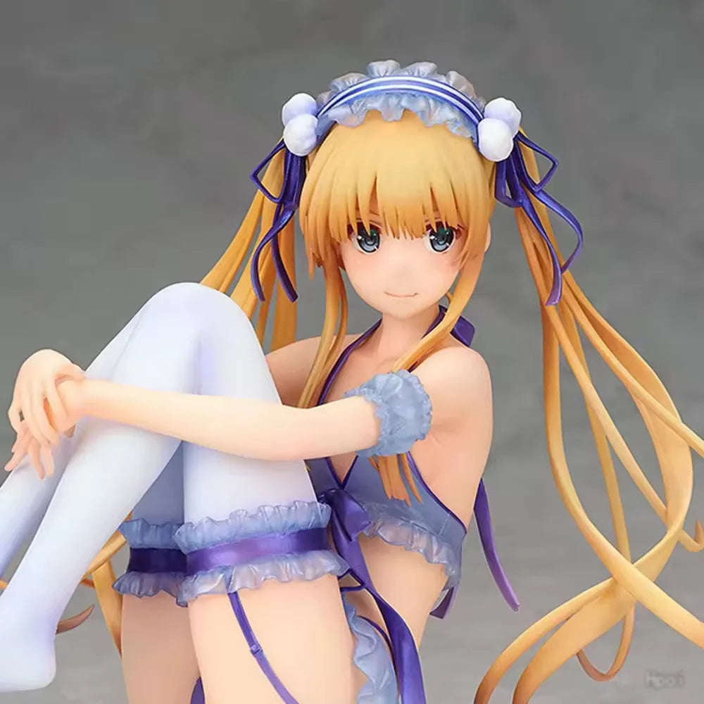 20CM Anime Saenai Heroine no Sodatekata Kato Megumi Action Figure School Uniform Dress Up Model Doll Collection Decor Toys Gifts
