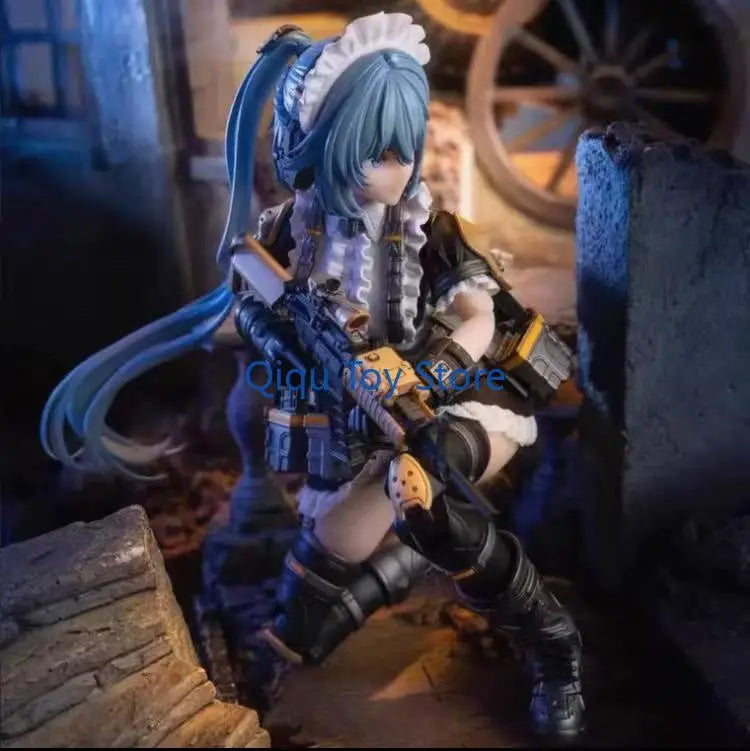 in stock Machine Girl Changwan Kazuon 1/12 Movable Doll Tactical Maid Maid Machine Girl Hand-made