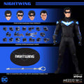 【Auf Lager】MEZCO ONE:12 Batman Nightwing 6-Zoll Actionfigur Modell Spielzeug