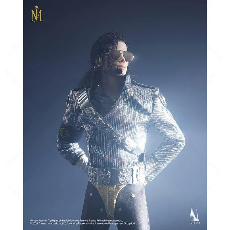 INART Studio A012 Michael Jackson MJ 1/6 Rooted Hair Deluxe Version in Stock Anime Action Collection Figures Model Toys