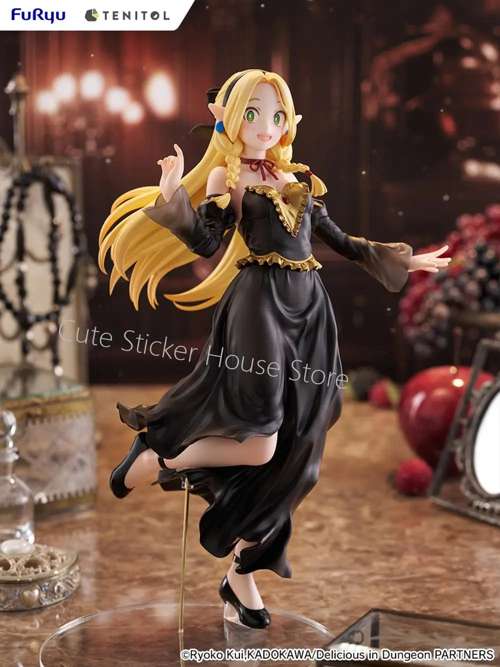 [Pre-Sale] Original Furyu Tenitol Dungeon Meshi Marcille Donato Falin Touden Dress Style Ver. Anime Kawaii 30Cm Figures Toys