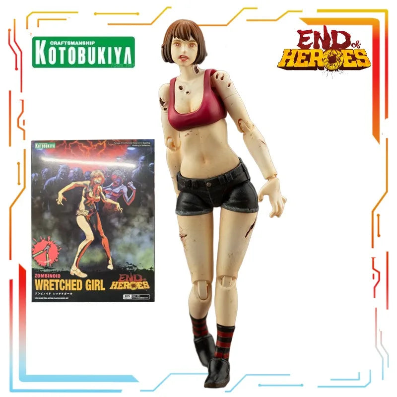 Kotobukiya Original Plastic Assembly Model Series Zombie Fallen Queen Action Figure Assembly Model Toys Model Gifts for Boys