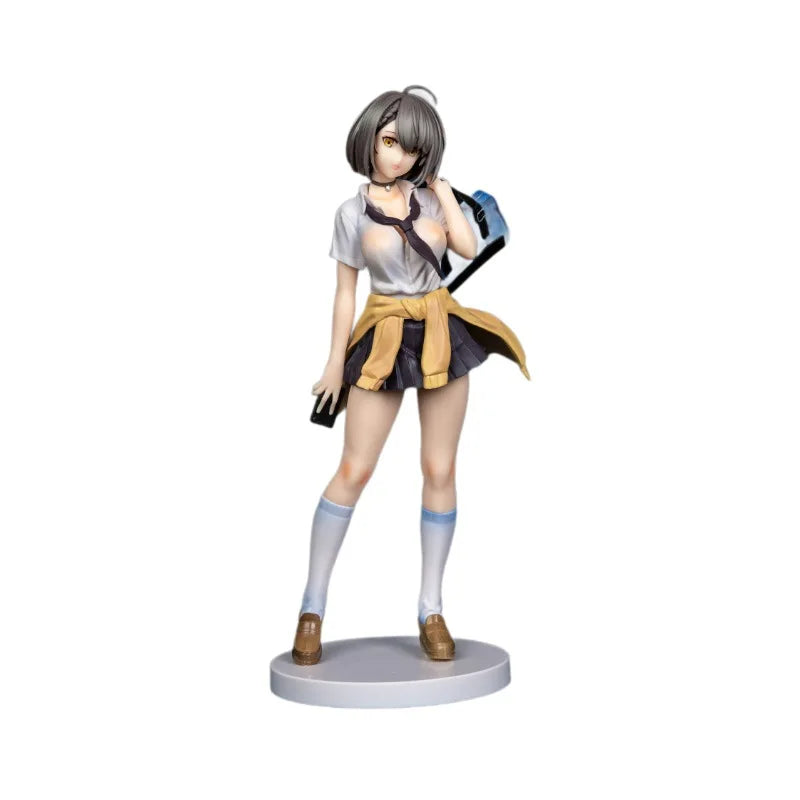 24cm Azur Lane USS Baltimore Time After School Anime Figures Game Statue Cartoon Girls Models Collectible Ornament Doll Toy Gift