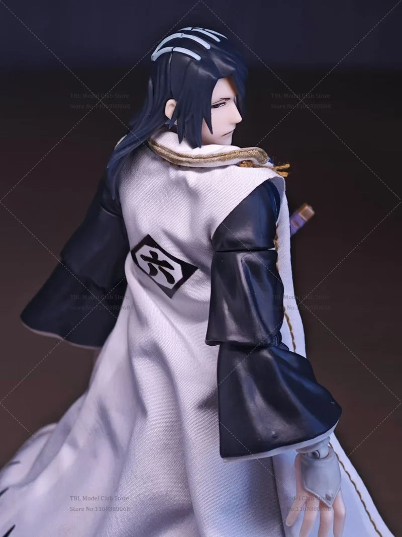 1/12 Scale Male Clothes Shinigami Kuchiki Byakuya Senbonzakura Japanese Anime For SHF 6-inch Action Figure Soldier Scene Props