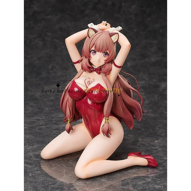 '+++In Stock Original FREEing The Rising of The Shield Hero Raphtalia Bunny Classic Collection Anime Model Figure Toys Dolls