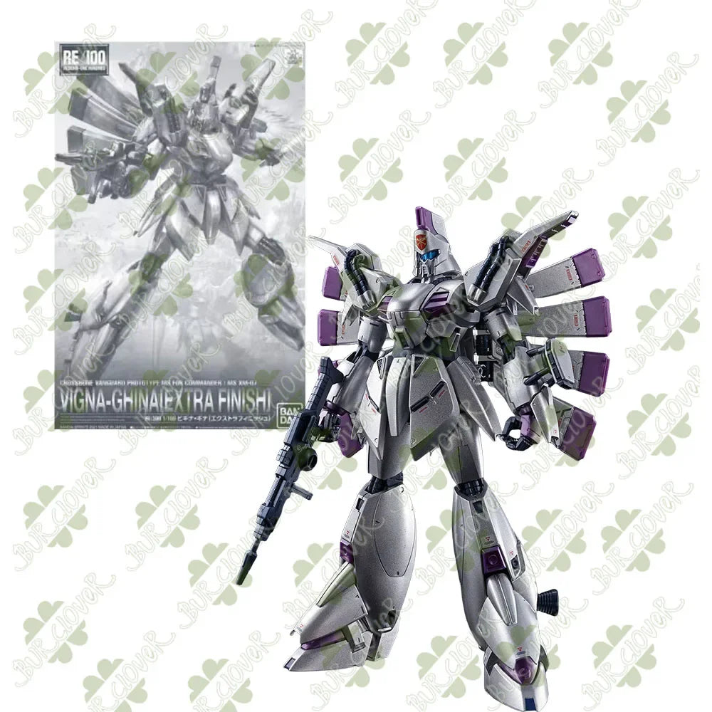 BANDAI Official GUNDAM RE Series 1/100 ZMT-S126G SHOKEW AMX-107R REBAWOO Limited & Special Versions Anime Action Figure