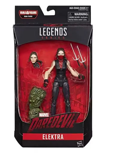 Original Hasbro Marvel Legends Series ELEKTRA Anime Figur Spielzeugsammlung Modell