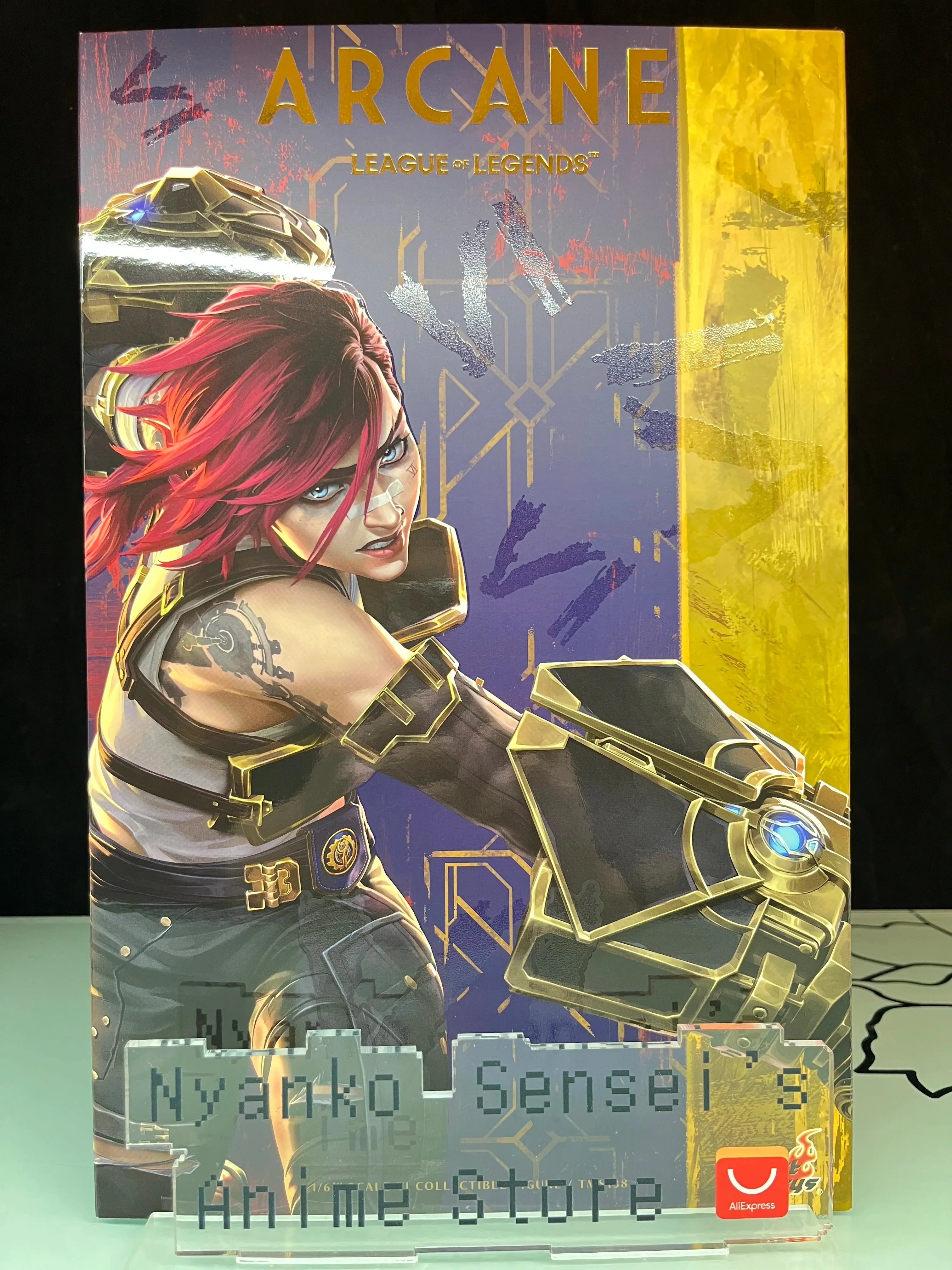 Auf Lager Hot Toys League of Legends Arcane Staffel 2 Vi TMS138 1/6 Scale Actionfigur Anime Modell Trendige Spielzeuge Sammlerstücke