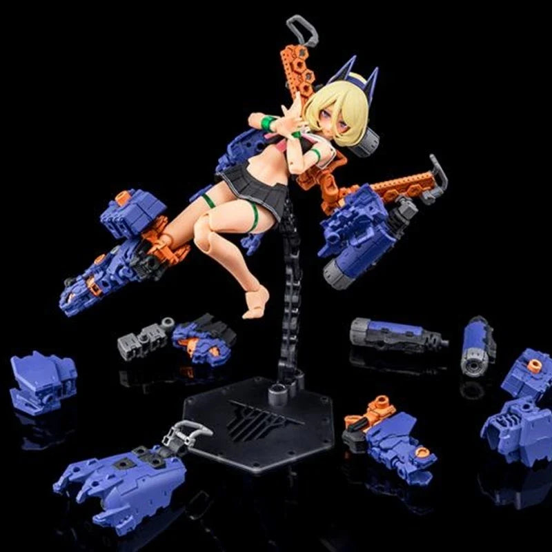 In Stock Kotobukiya Megami Device Series 24.1 Buster Doll Action Figure Assembly Model Toys Collectible Model Gifts For Boys