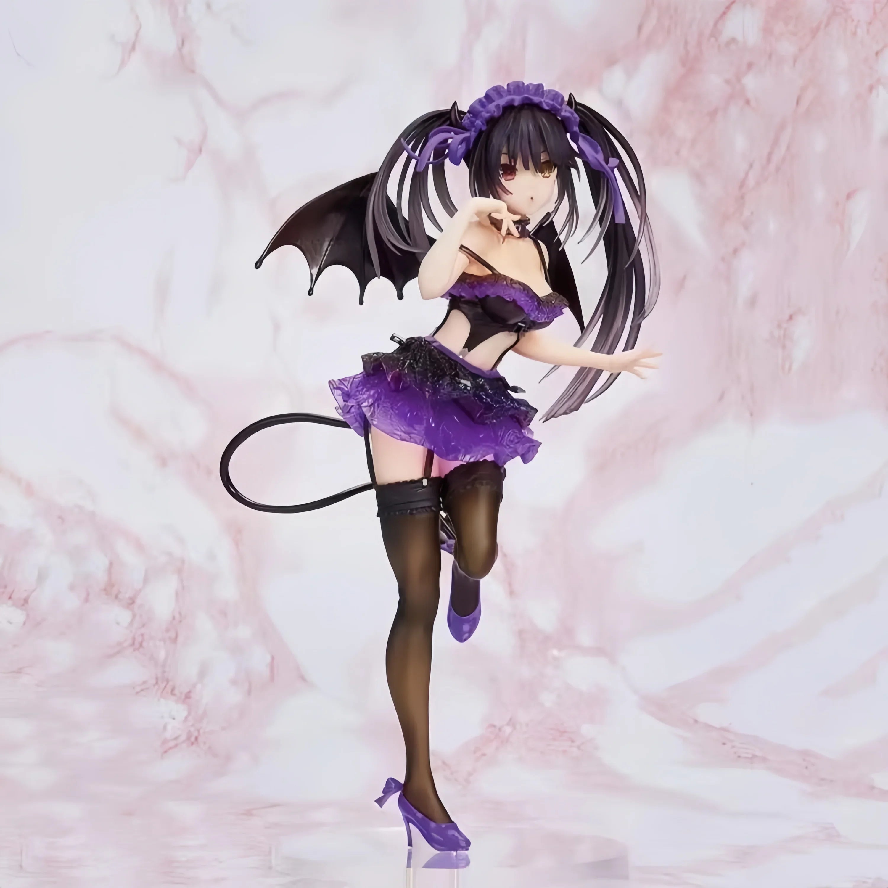 Date A Live Figure Tokisaki Kurumi Figures Swimwear Figurine Pvc Pretty Girl Doll Collection Desk Decoration Toys Holiday Gifts