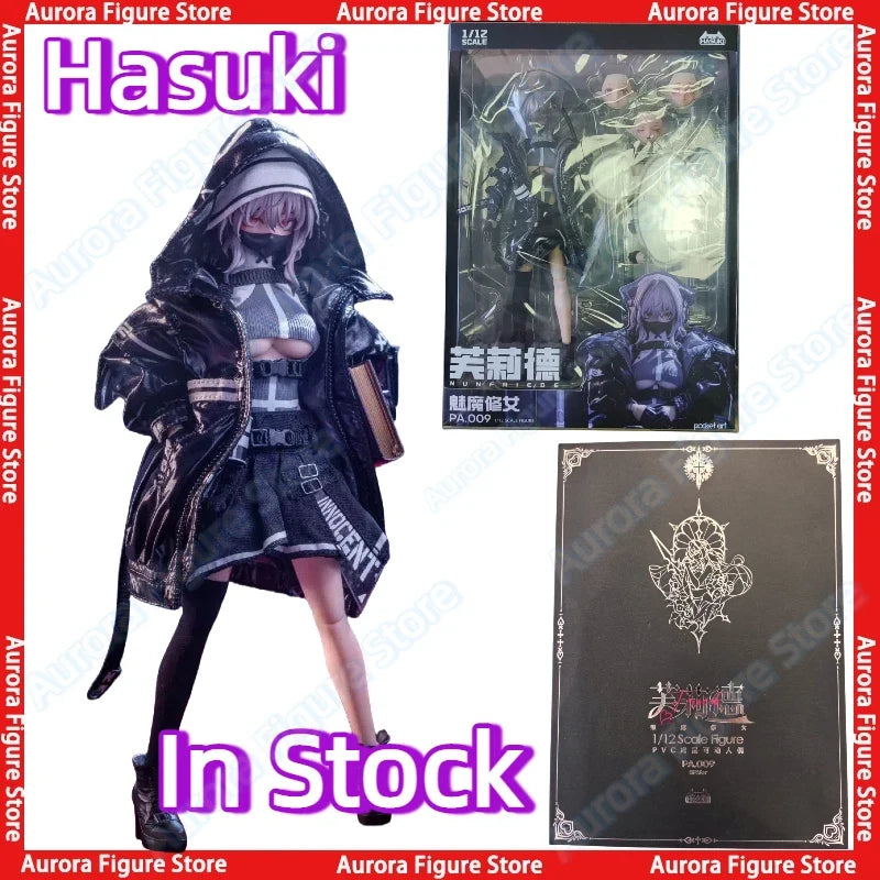 In Stock Hasuki Pocket Art PA009 SP 1/12 Succubus Nun Friede Women Soldier Anime Action Figure Toys Models Collectible PVC Gift