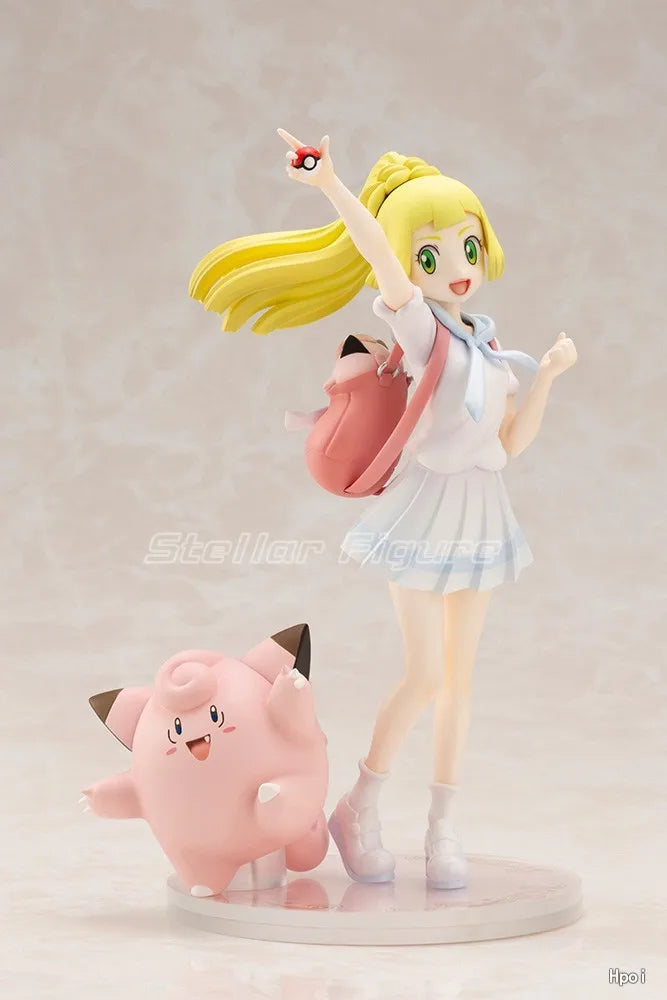 【SF】Original KOTOBUKIYA Pokémon Lilii and Pipi 1/8 Figures Anime Models Toys Gifts