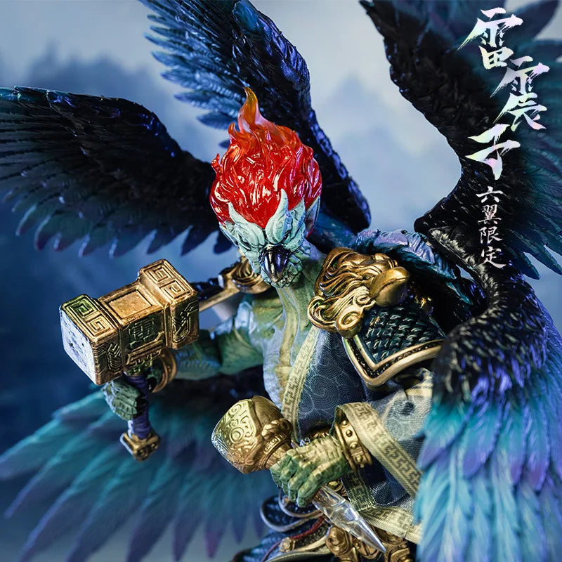 In Stock Fancy Realm 1/12 Six-Winged Lei Zhenzi Action Figures Ancient Chinese Mythological Son Of The Storm Collectible Model